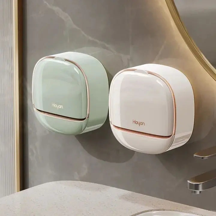 Elegant vanntett såpeskål med dreneringsområde