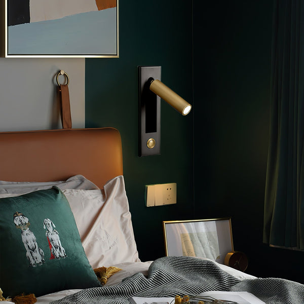 Minimalistisk LED vegglampe – Moderne vegglykt med et enkelt design for innendørs bruk | Skanto