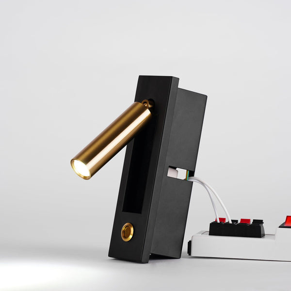 Minimalistisk LED vegglampe – Moderne vegglykt med et enkelt design for innendørs bruk | Skanto