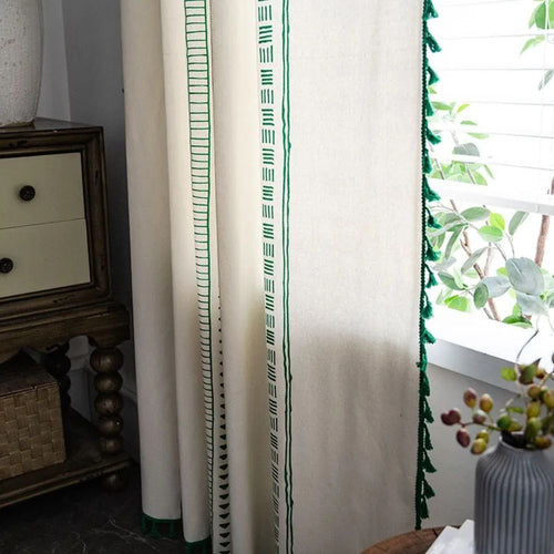 Skanto | Emerald Tribe Boho Snor Gardin