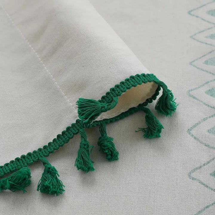 Skanto | Emerald Tribe Boho Snor Gardin