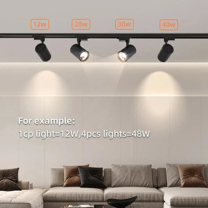 Skanto | LED spotlight for oppholdsrom med justerbar lysvinkel
