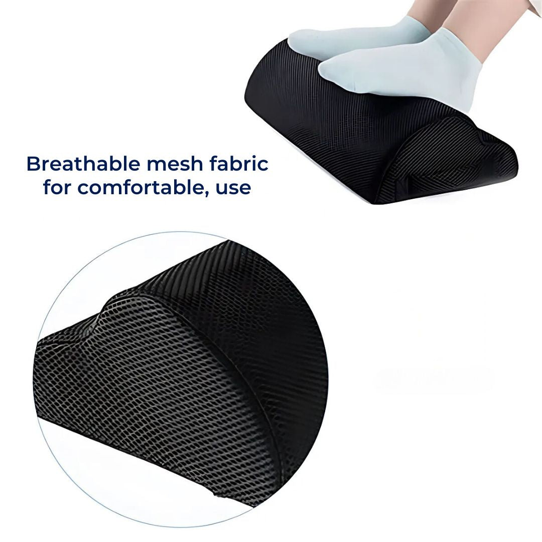 ErgoLift Comfort Fotstøttepute | Ergonomisk Støtte - Forbedret Sirkulasjon - Lindre Ryggen - Forbedret Holdning - hjemme eller på kontoret Skanto