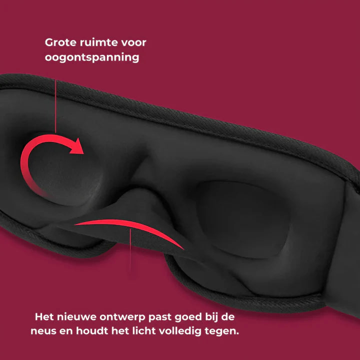 Skanto | Ergonomisk 3D Søvnmaske