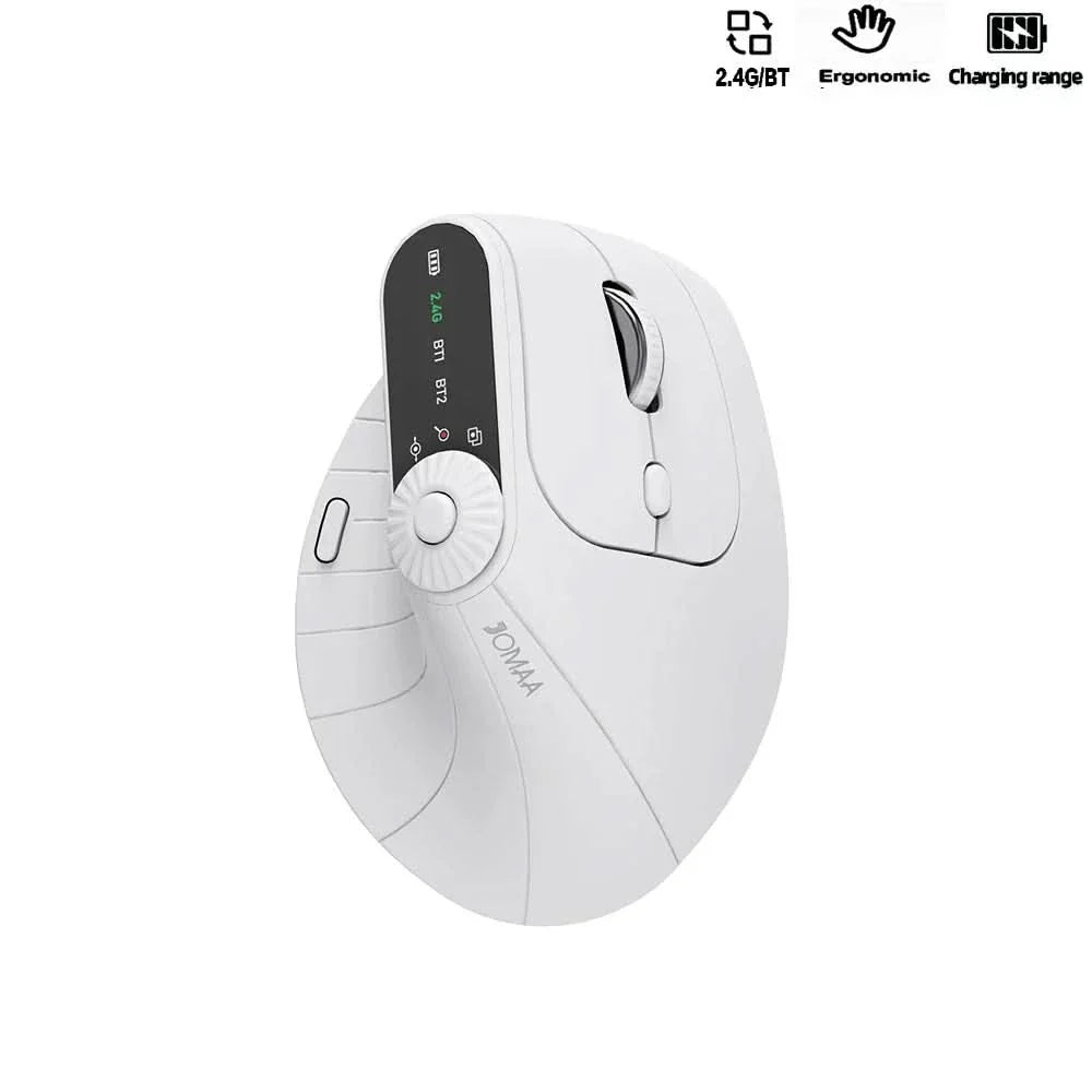 Skanto | Trådløs Vertikal Mus Bluetooth 5.1 Ergonomisk