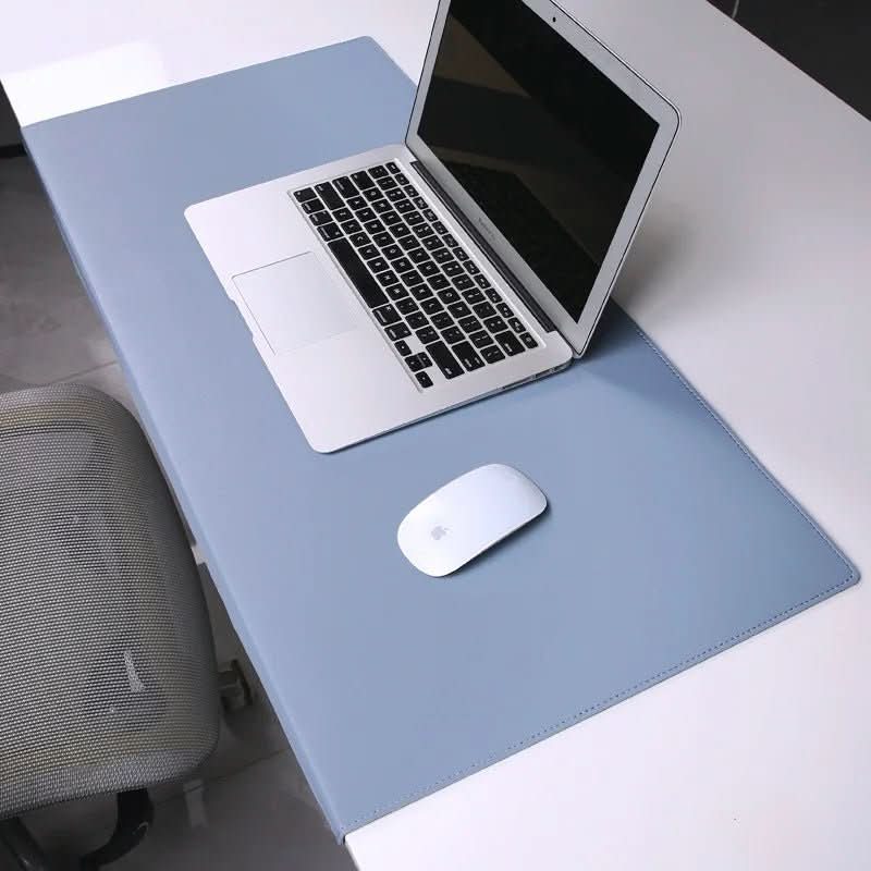 Skanto | Ergonomisk PU-læder skrivebordsmåtte med håndleddsstøtte
