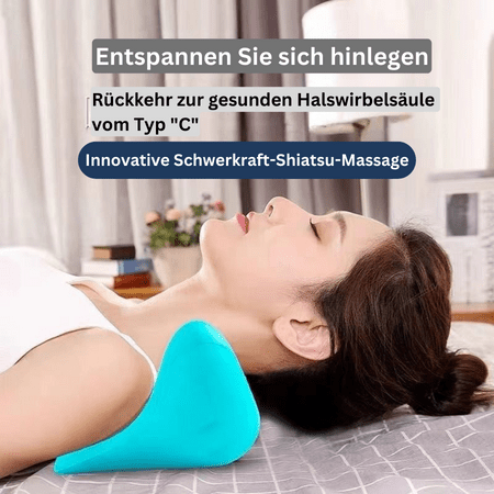 Skanto | Ergonomisk Nakke Massasjepute for Avslapning & Smertelindring