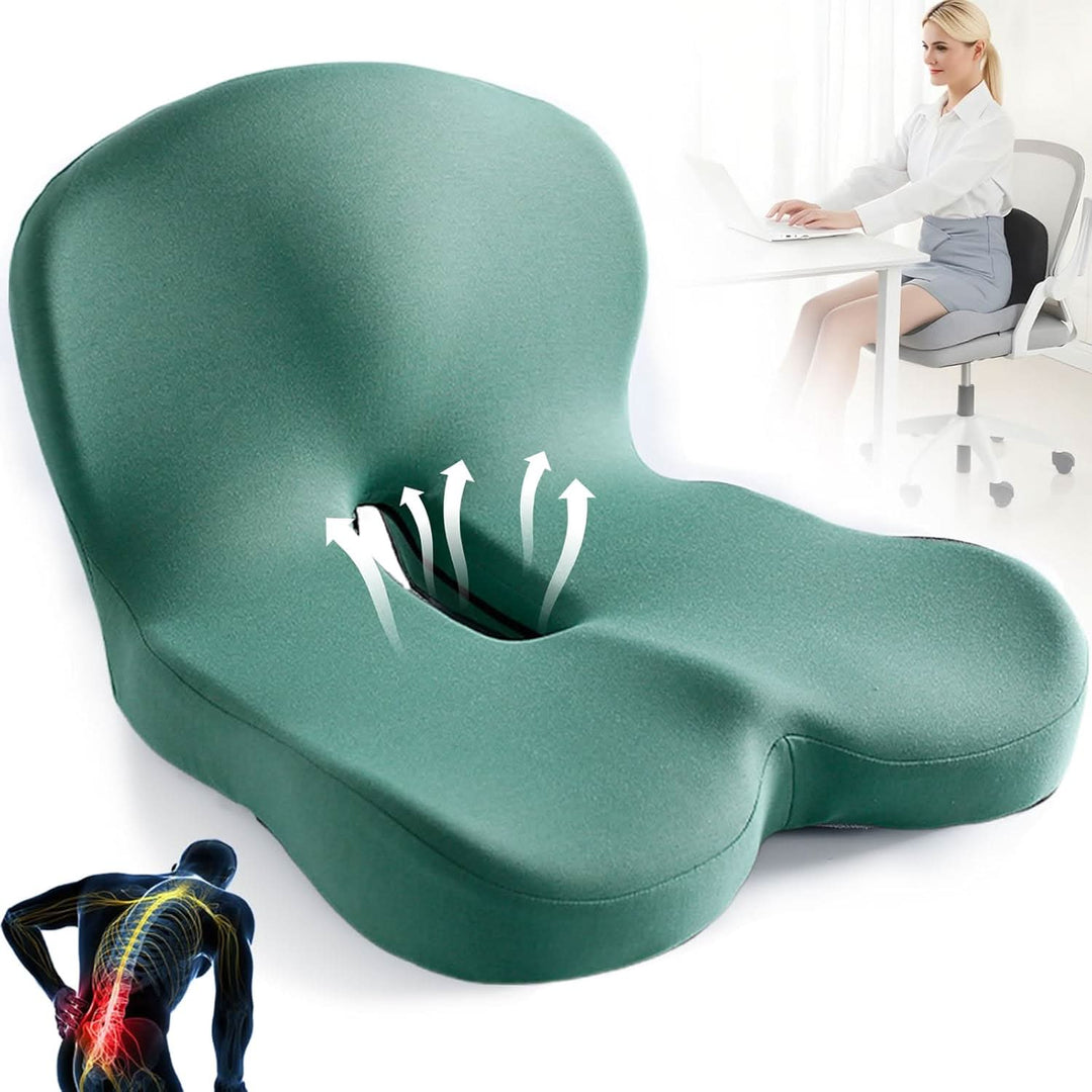 Ergonomiske Sitzkissen med Lendenwirbelstütze