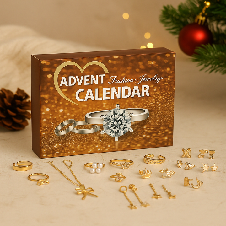 Skanto | Everden Nedtellingskalender Sett – Festlig 24-dagers Adventskalender med Overraskelser