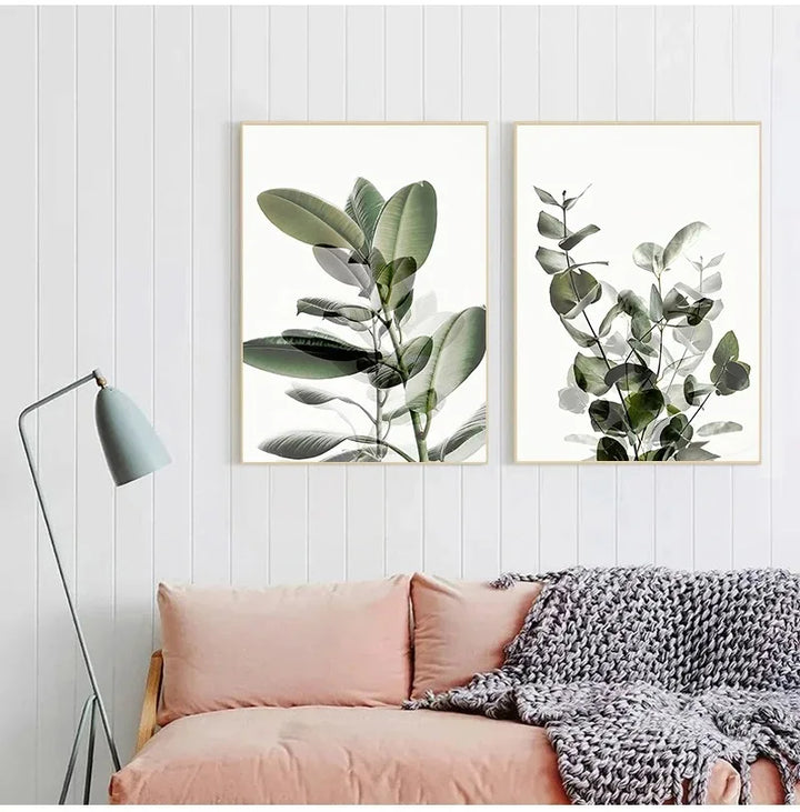 Hver Ny Dag Eukalyptusgrønne Blader Veggkunst Fine Kunstlerrettrykk Inspirerende Sitater Plakatbilder For Stue Hjem Kontor Kunstdekor | Skanto