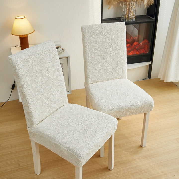 Skanto | Evona Elegant Jacquard Stolsete Deksel