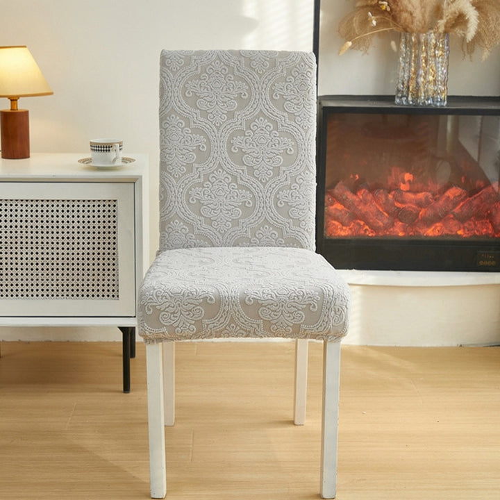 Skanto | Evona Elegant Jacquard Stolsete Deksel