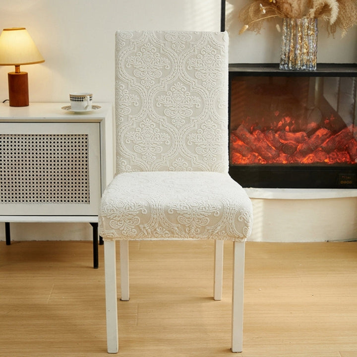 Skanto | Evona Elegant Jacquard Stolsete Deksel