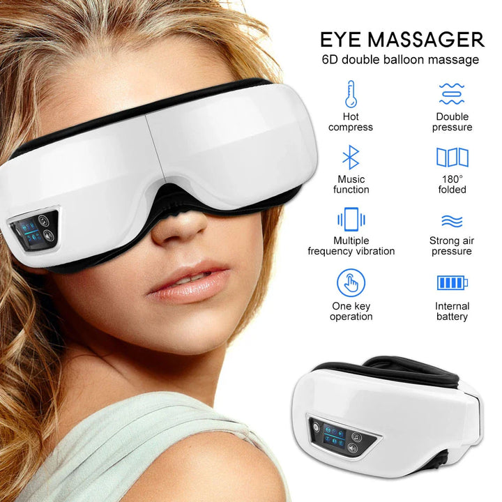 Skanto | Øye Massager Varme Terapi Vibrasjon Øyepleie