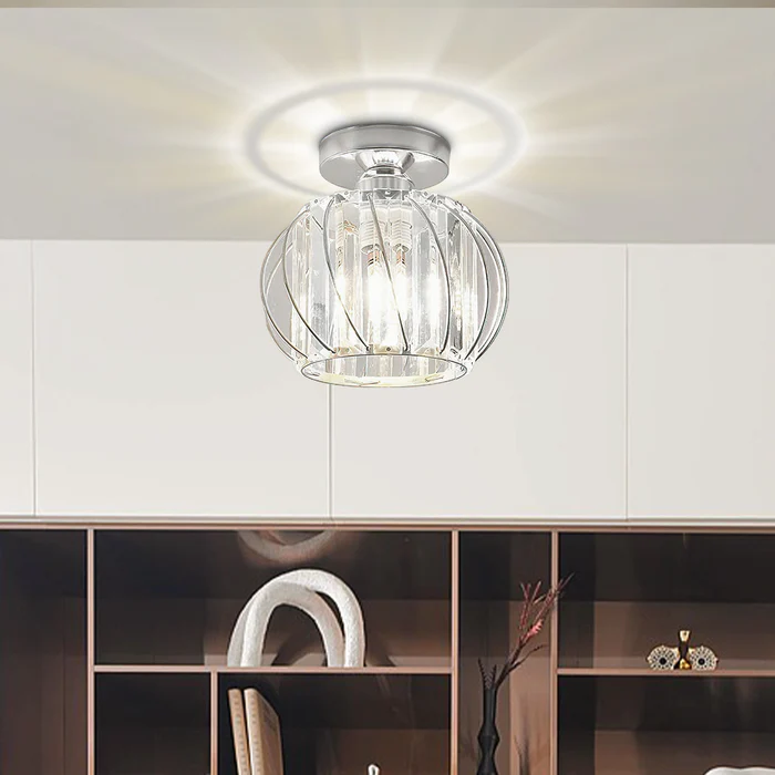 Skanto | Pendellampe svart glass kule taklampe