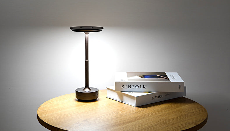 ClarityGlow Luxury Edition | Trådlamp LED Bordlampe | Skanto