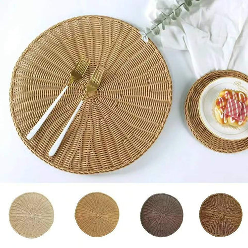 Skanto | 6 Dels Rattan Bordsett