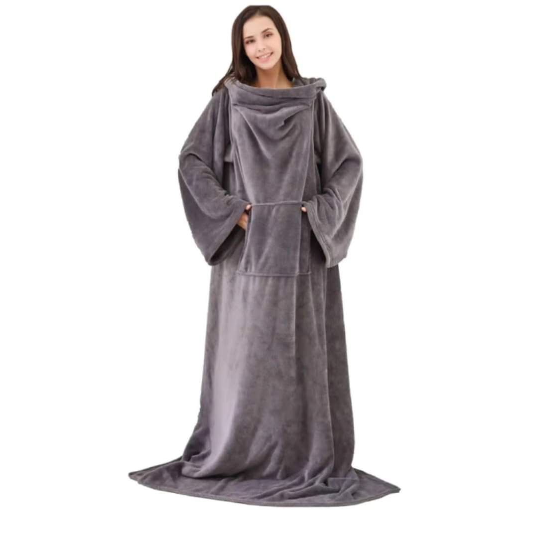 Skanto | Fleece Teppe med Ermer