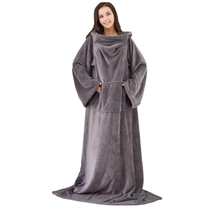 Skanto | Fleece Teppe med Ermer