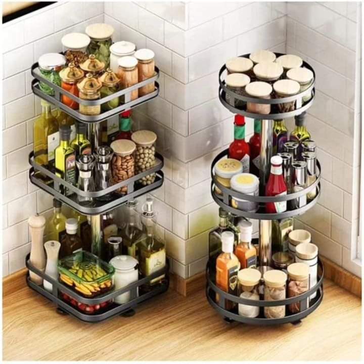 Skanto | 3Tier roterende krydderhylle