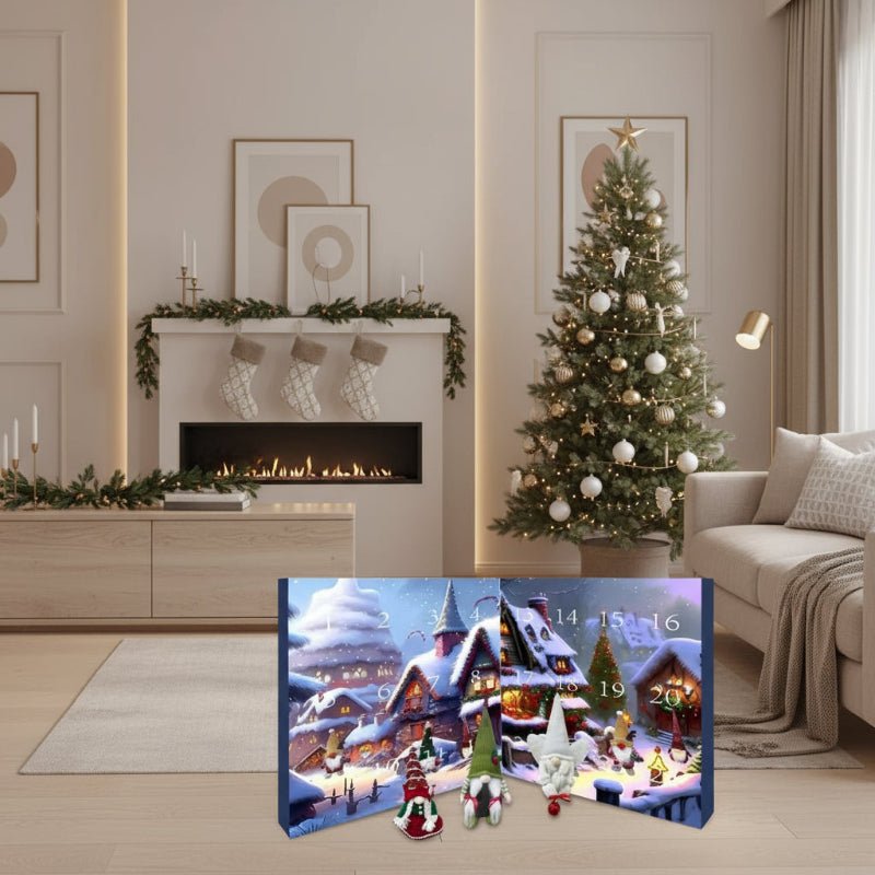 Skanto | Elf Advent Calendar with 24 Surprises for a Festive Christmas Countdown