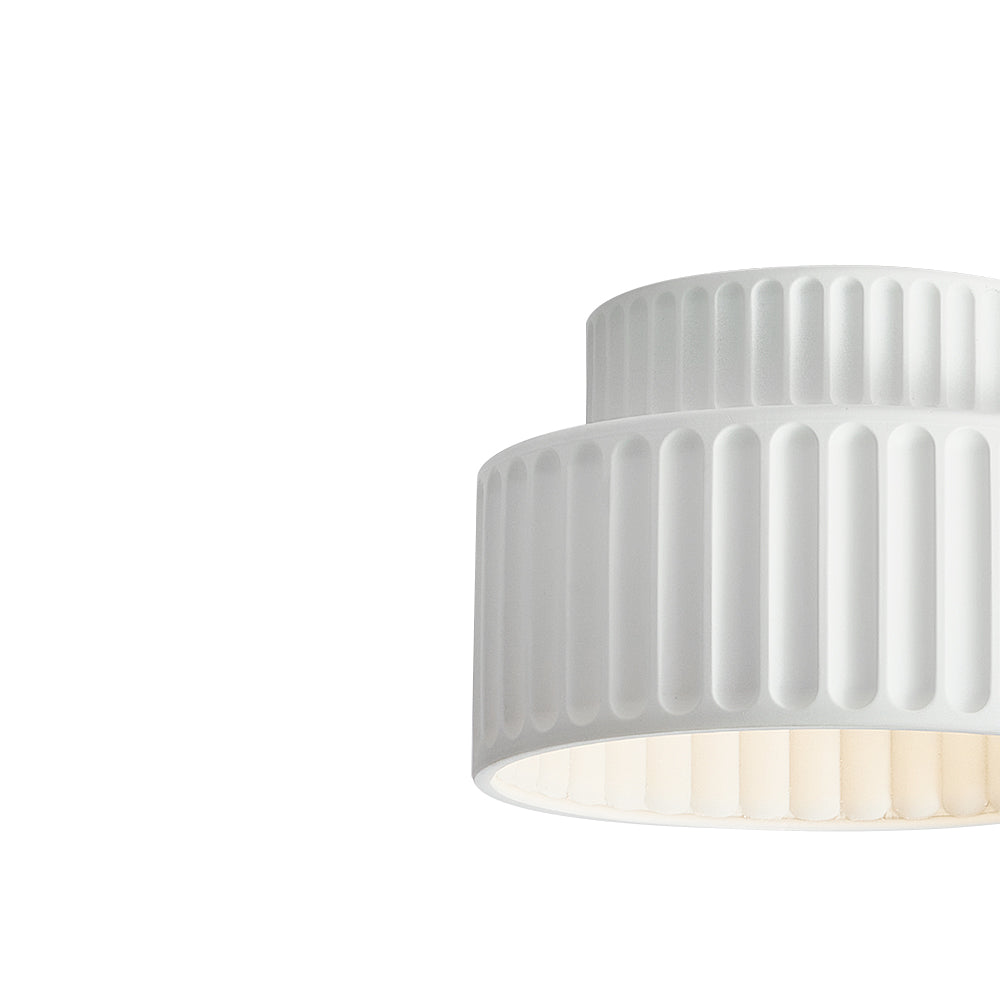 Skanto | Nordic Taklampe laget av keramikk i kremfarge