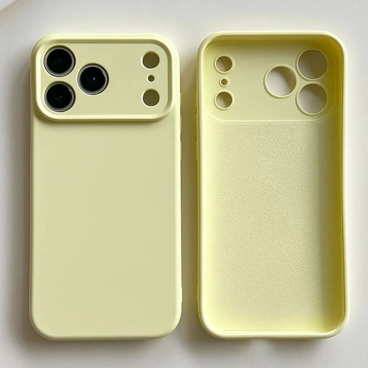 Farbenfrohe, stoßfeste Silikonhülle for iPhone 16 & 17 Series