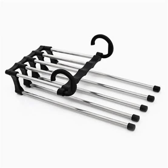 Skanto | Plassbesparende 5-i-1 sammenslåbar kleshenger sett