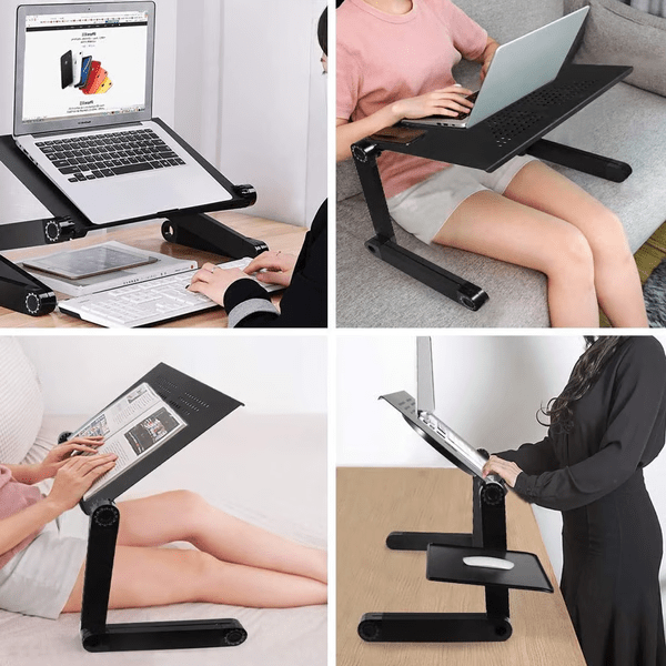 Laptopständer – Ergonomisk og höhenverstellbar für eine gesunde Haltung beim Arbeiten