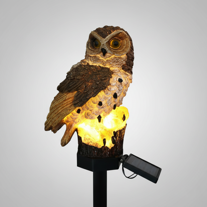 OwlGlow solcelledrevet hagelampe