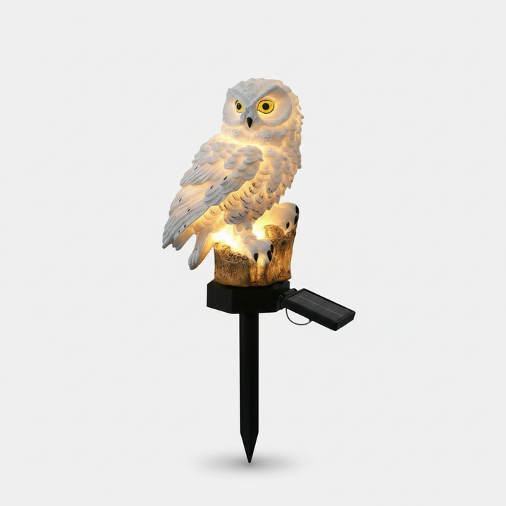 OwlGlow solcelledrevet hagelampe