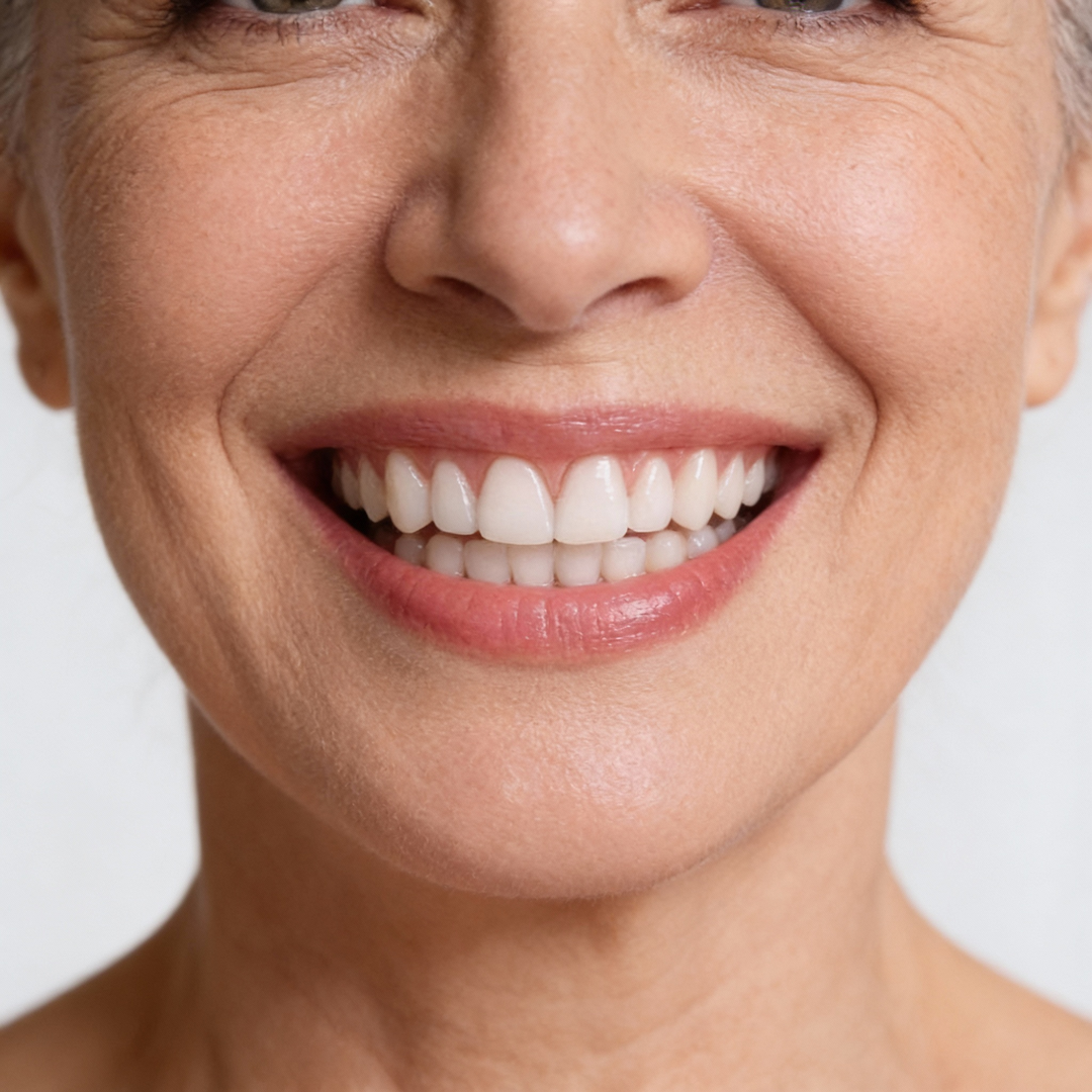 Kunstig tannprotese | Øyeblikkelig smilforbedring | Naturlig utseende
