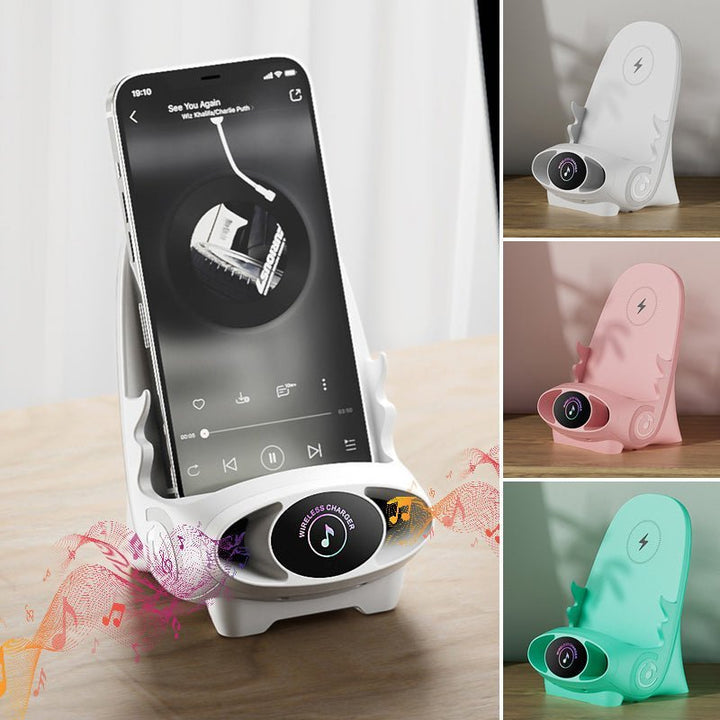Skanto | Multifunksjonell telefonholder - Hurtiglading - Ergonomisk design - Praktisk og stilig