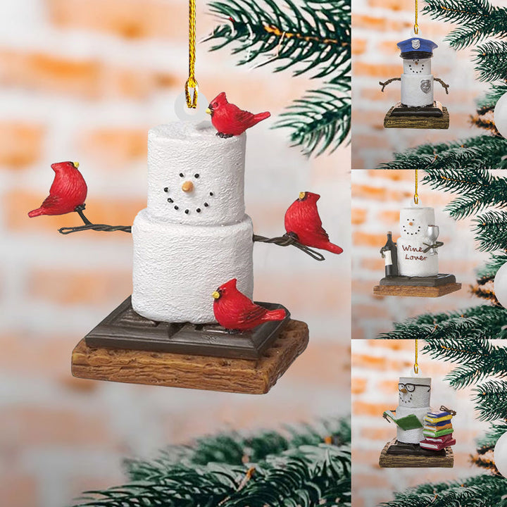 Skanto | Morsom Snømann Juletre anheng