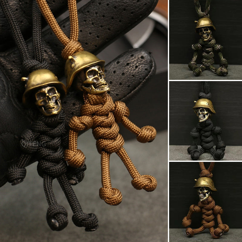 Skanto | Skjelettsoldat Paracord Nøkkelring