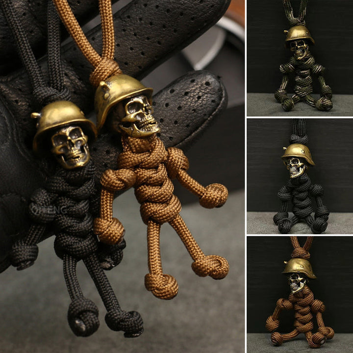 Skanto | Skjelettsoldat Paracord Nøkkelring