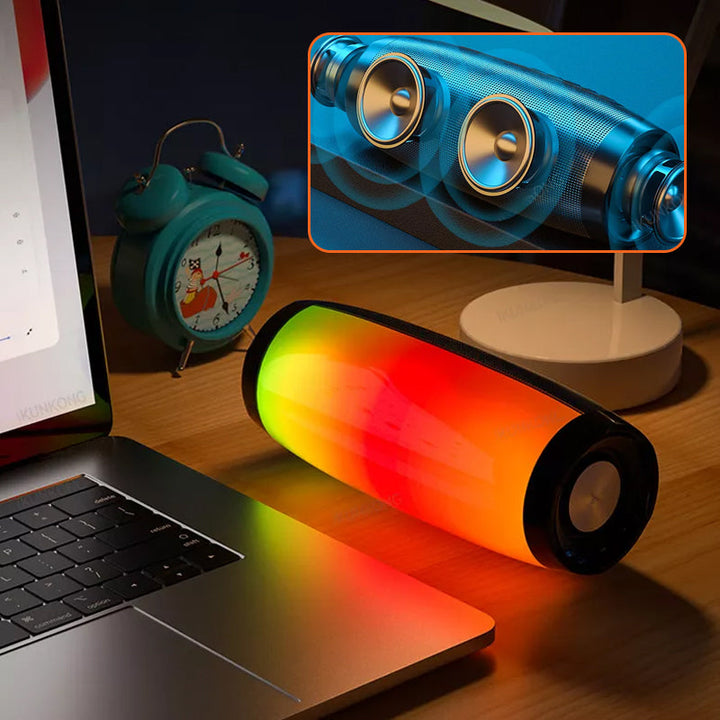 Skanto | LED Bluetooth Trådløs Bass Subwoofer Musikkspiller