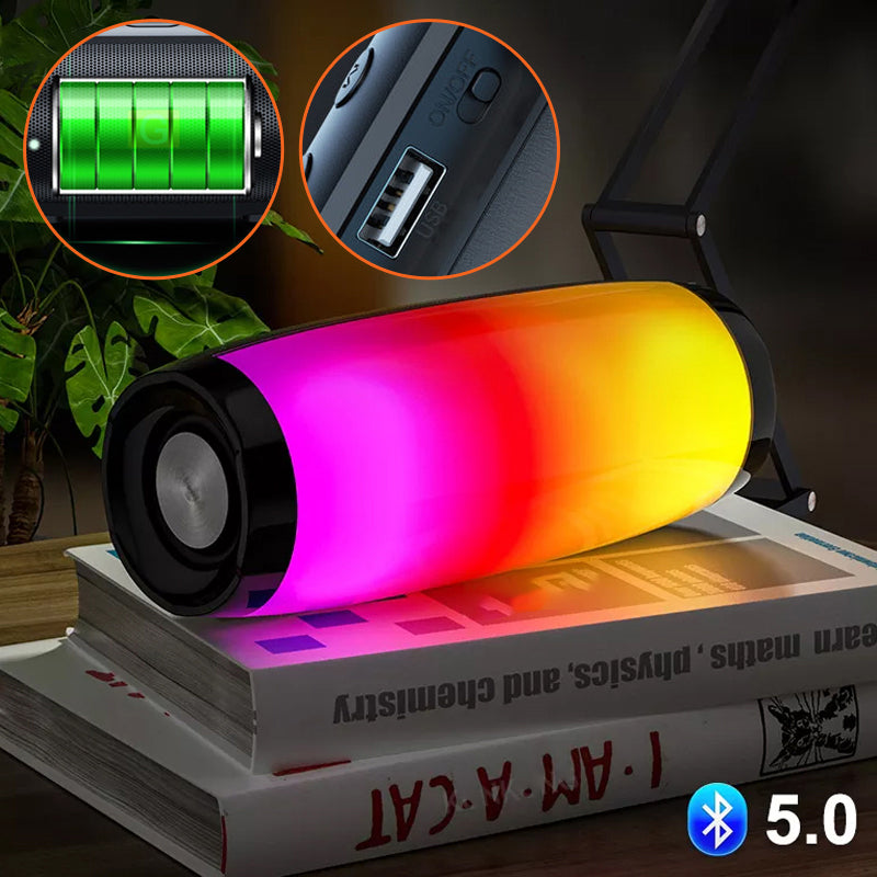 Skanto | LED Bluetooth Trådløs Bass Subwoofer Musikkspiller