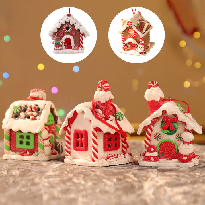 Skanto | Myk leire LED lysende juleshus
