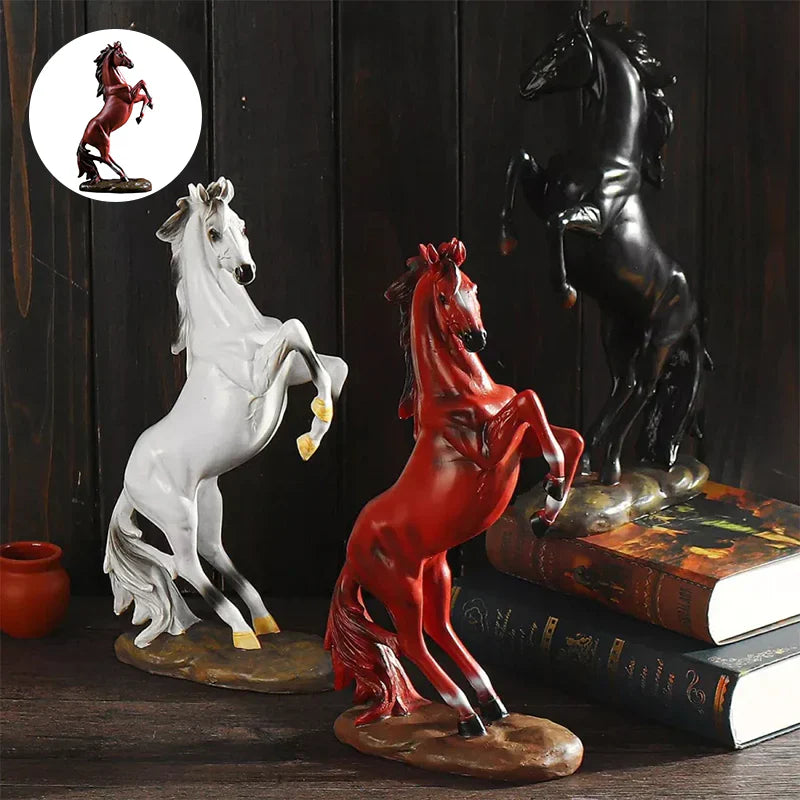 Stående Hest Ornament Skanto