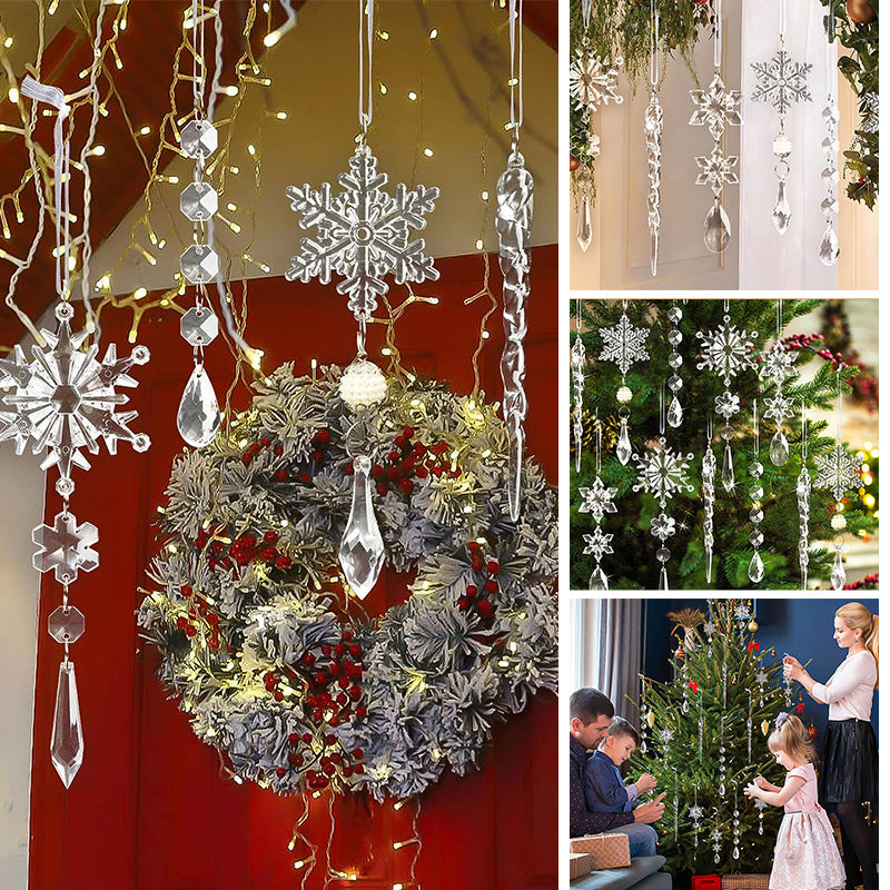 Crystal Christmas Snowflake Decoration | Skanto