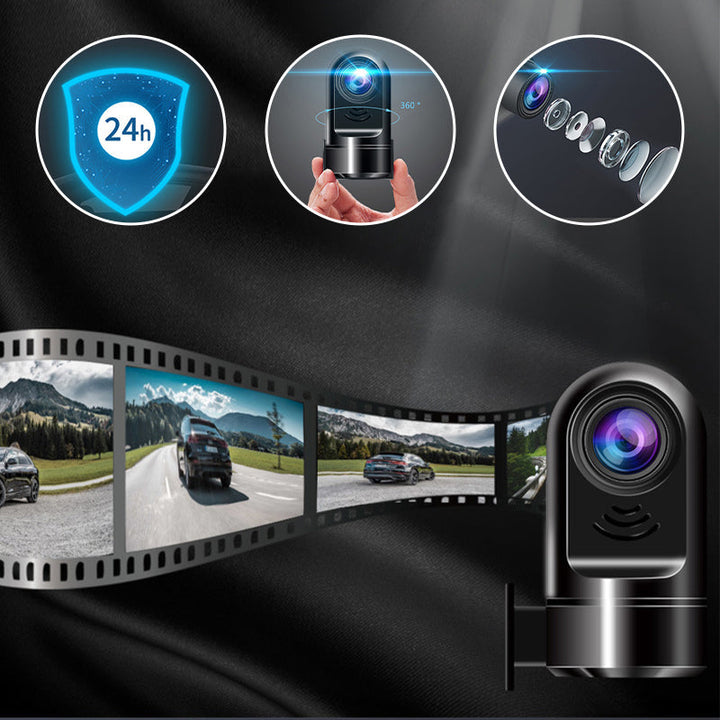 Skanto | 1080P HD Mini ADAS Dashcam med 360° rotasjonsfunksjon