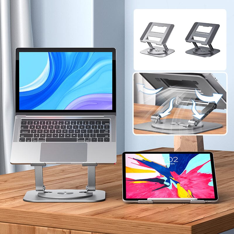 Laptop Stativ Aluminiumlegering Roterende Brakett | Skanto
