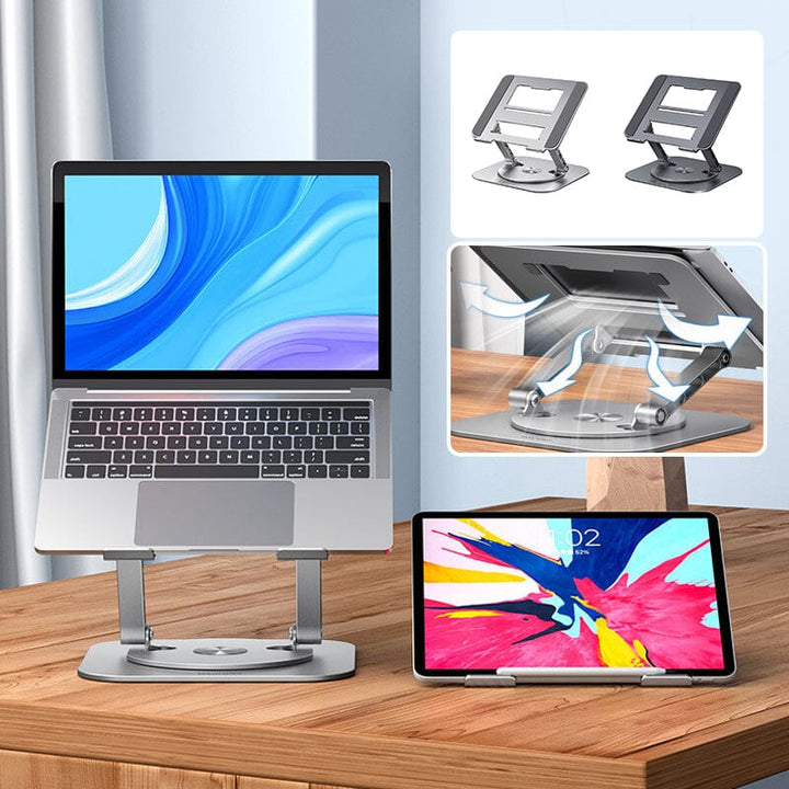 Laptop Stativ Aluminiumlegering Roterende Brakett | Skanto