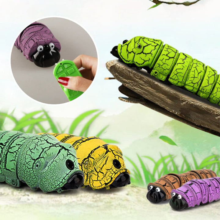 Skanto | Elektrisk fjernkontroll Caterpillar leketøy