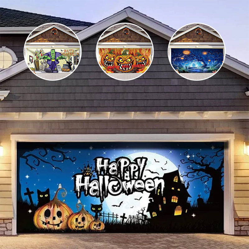 Skanto | Halloween 2024 Garasjeport Dekorasjon