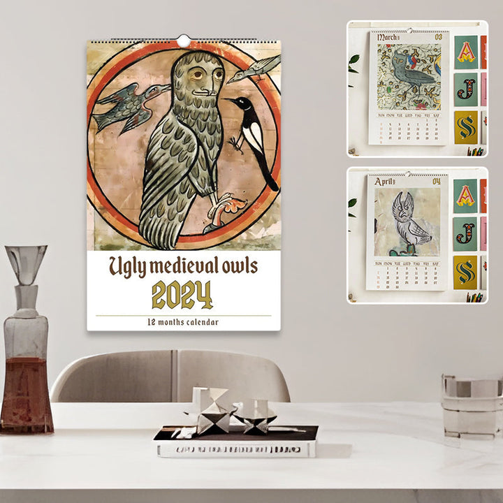 Skanto | Medieval Owl Kalender