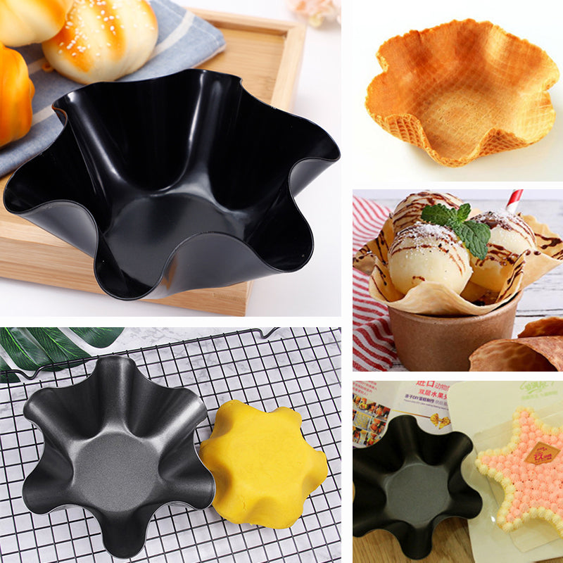 Petal Formet Karbonstål Baking Bowl | Skanto