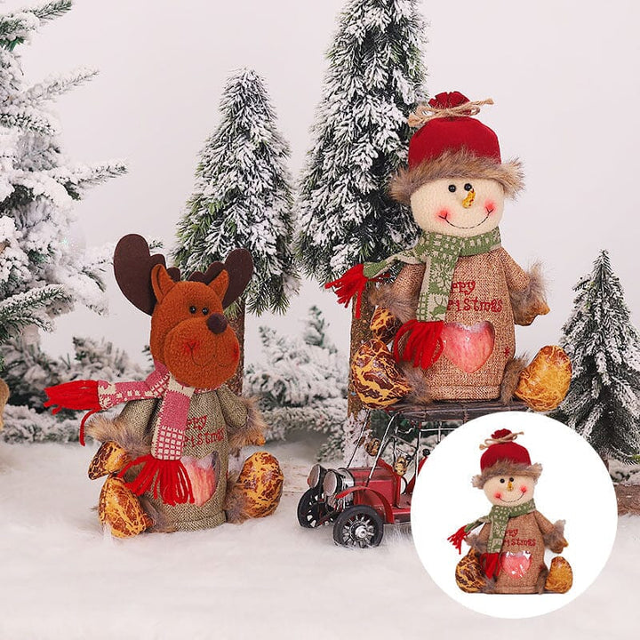 Juletidsgaveposer med glidelåsdesign | Skanto