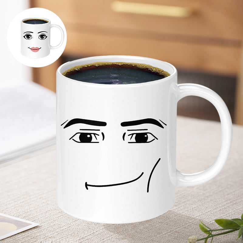 Emoji Printet Keramisk Krus | Skanto